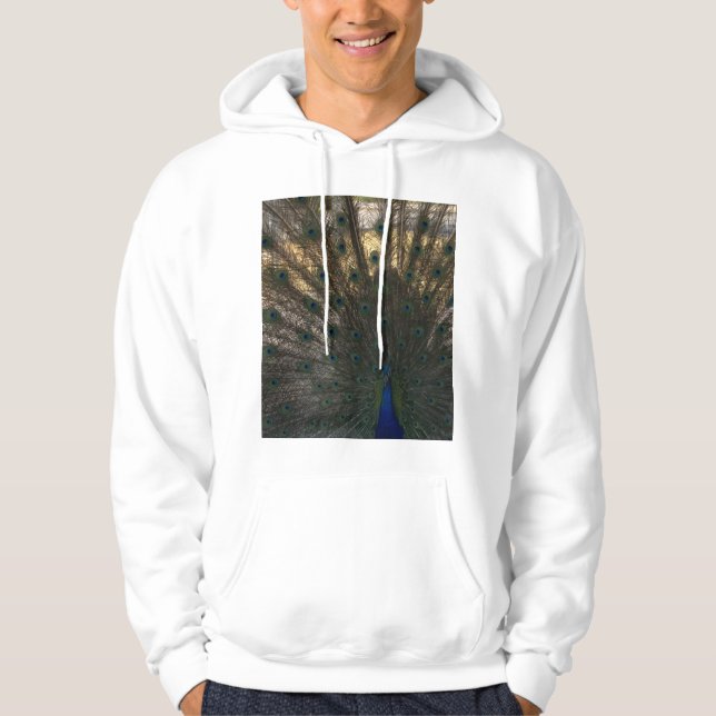 Sudadera con capucha de pavo real  (Anverso)