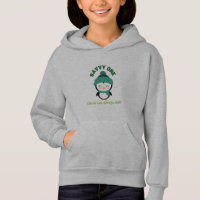sudadera con capucha de pingüino para niños