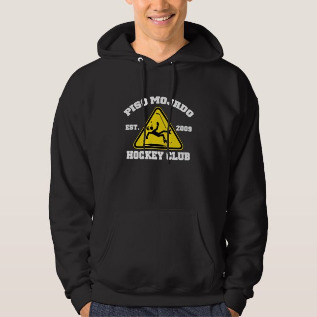 Sudadera con capucha de Piso Mojado (Anverso)