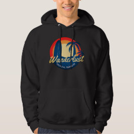 Sudadera con capucha de playa paraíso tropical | A