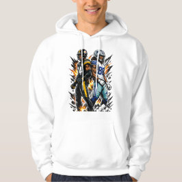 Sudadera con capucha de rivalidad futbolística leg