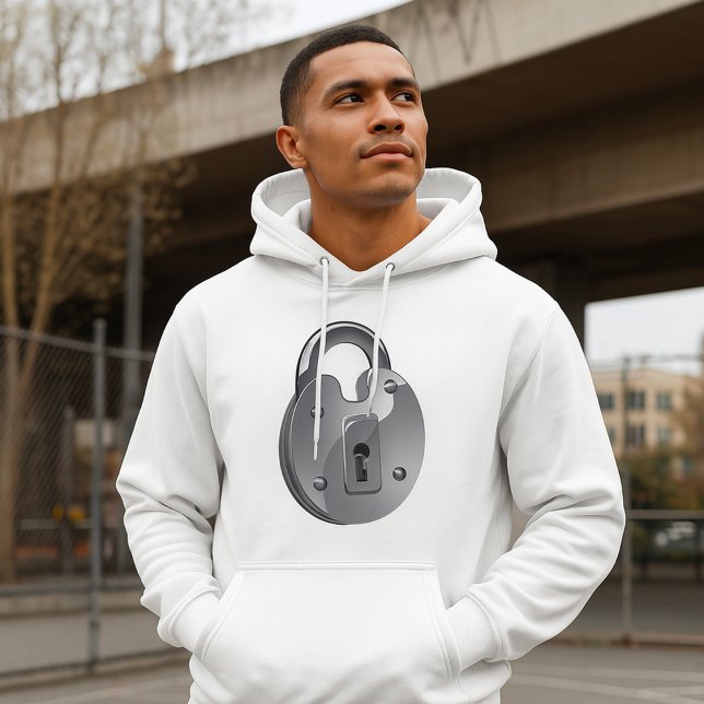 Sudadera con capucha de seguridad de candado para  (Subido por el creador)