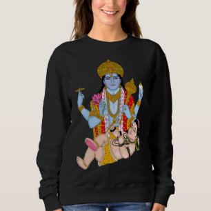 Sudadera con capucha de Shiva y Vishnu – Ropa info