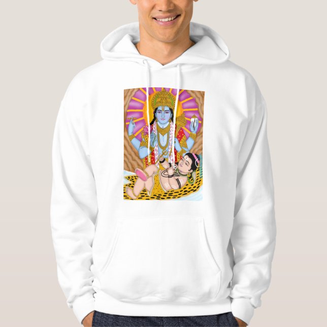 Sudadera con capucha de Shiva y Vishnu – Ropa info (Anverso)