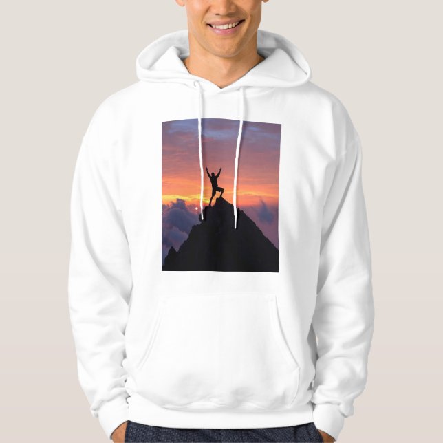 Sudadera con capucha de silueta de éxito de la cim (Anverso)