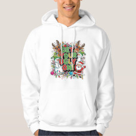 Sudadera con capucha de suéter feo de Navidad