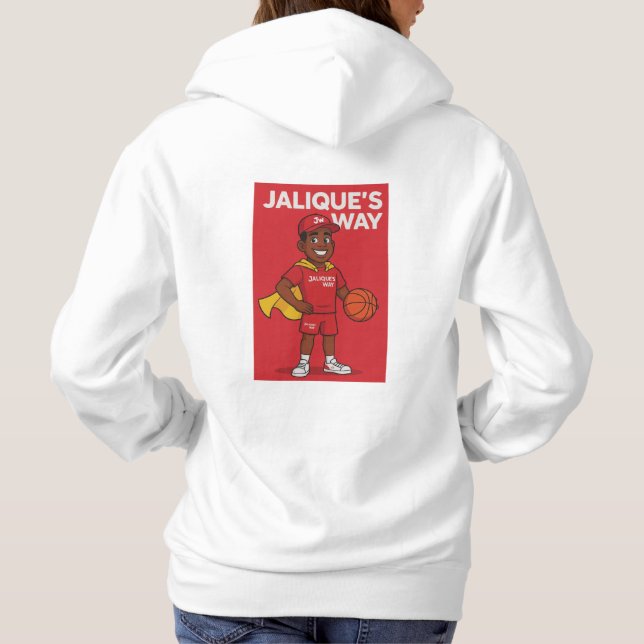 Sudadera con capucha de superhéroe (Reverso)