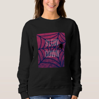 Sudadera con capucha de telaraña - Camiseta estéti