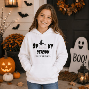 Sudadera con capucha de temporada espeluznante – O