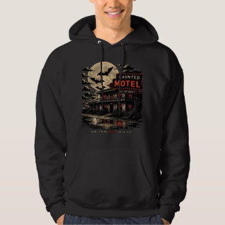 Sudadera con capucha de terror del motel embrujado