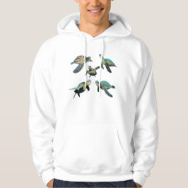 Sudadera con capucha de tortuga marina