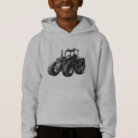 Sudadera con capucha de tractor agrícola para gran