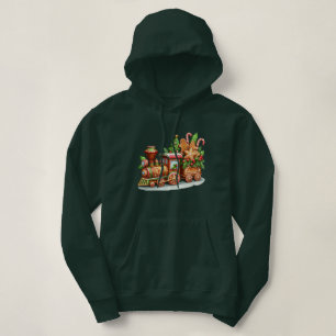 Sudadera con capucha de tren de jengibre para muje