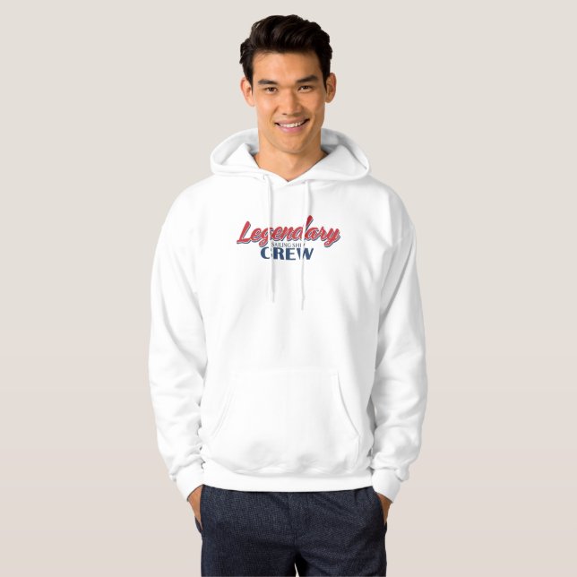 Sudadera con capucha de tripulación de barco de ve (Anverso completo)