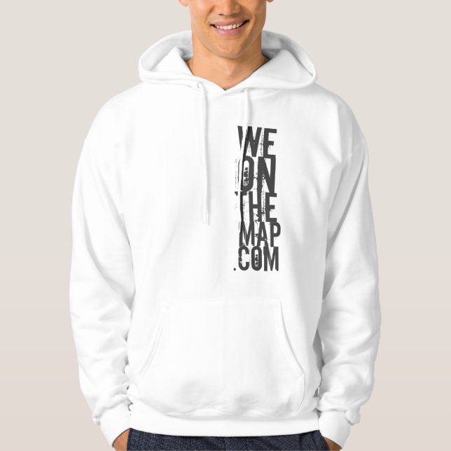 sudadera con capucha de WeOnTheMap.com (Anverso)