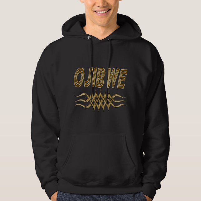 Sudadera con capucha del adulto de Ojibwe (Anverso)