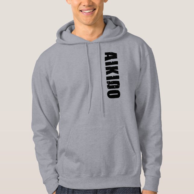 Sudadera con capucha del Aikido (Anverso)