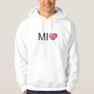 Sudadera con capucha del amor del MI