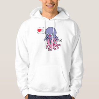 Sudadera con capucha del AMOR del PULPO
