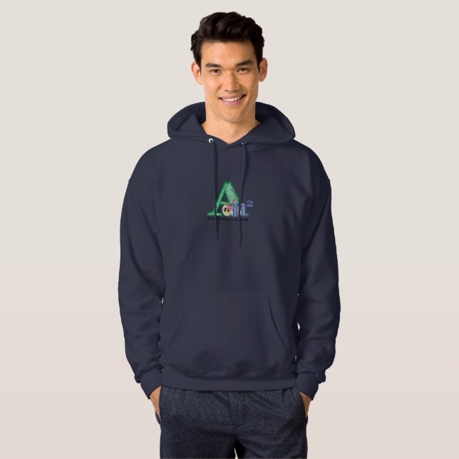 Sudadera con capucha del anuncio de los hombres (Anverso completo)