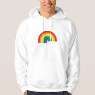 Sudadera con capucha del arco iris
