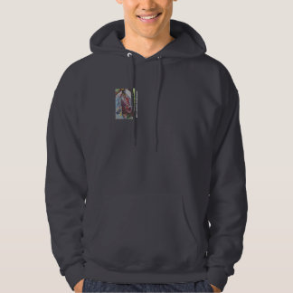 Sudadera con capucha del arte de la granja del