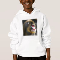 Sudadera con capucha del babuino