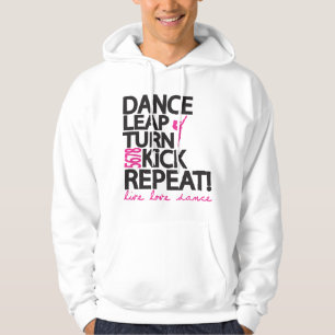 Sudadera con capucha del bailarín de la repetici