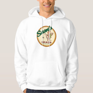 Sudadera con capucha del Bbq de Sam's (cerdo de