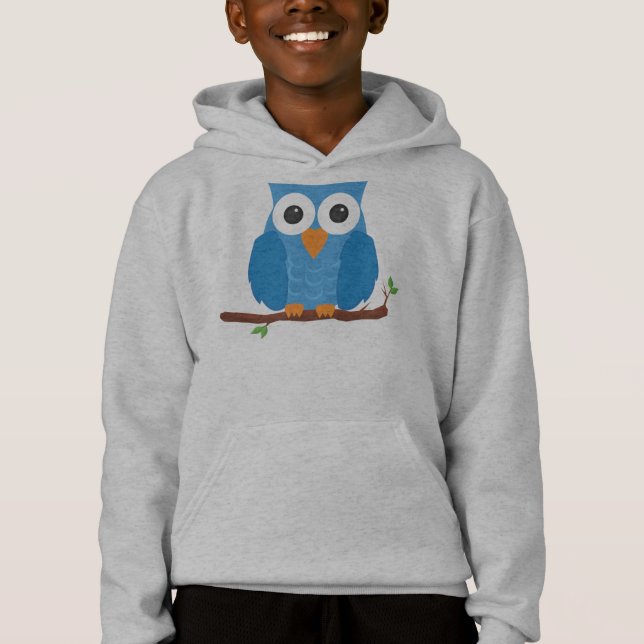 sudadera con capucha del búho (Anverso)