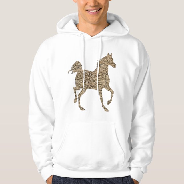 Sudadera con Capucha del Caballo Dorado (Anverso)
