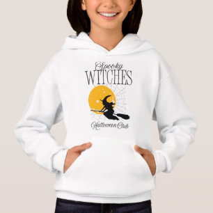 Sudadera con capucha del club de Halloween de bruj
