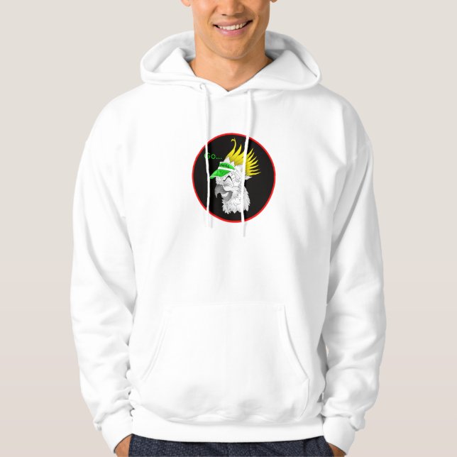 Sudadera con capucha del Cockatoo (Anverso)