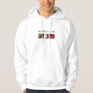 Sudadera con capucha del color claro Blues411