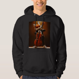 Sudadera con capucha del contrabajista zorro de Sm