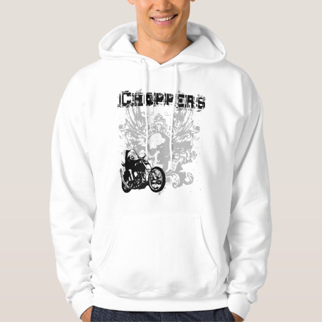 Sudadera con capucha del cráneo de los (Anverso)