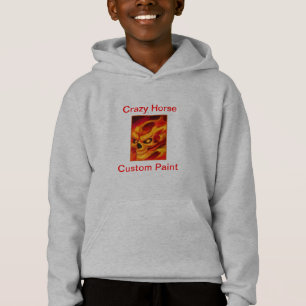 Sudadera con capucha del cráneo del fuego de los