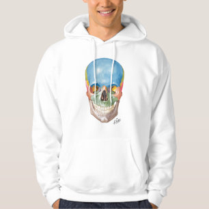 Sudadera con capucha del cráneo del Netter