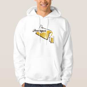 Sudadera con capucha del diseño de la cerveza de
