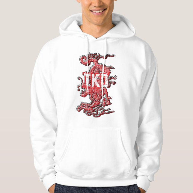 Sudadera con capucha del dragón del Taekwondo (Anverso)