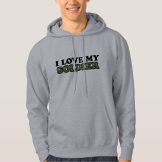 Sudadera con capucha del ejército
