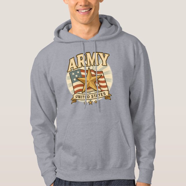 Sudadera con capucha del EJÉRCITO (Anverso)