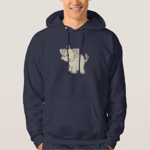 Sudadera con capucha del elefante
