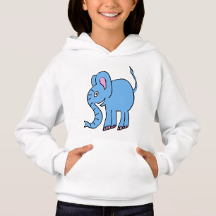 sudadera con capucha del elefante del bebé