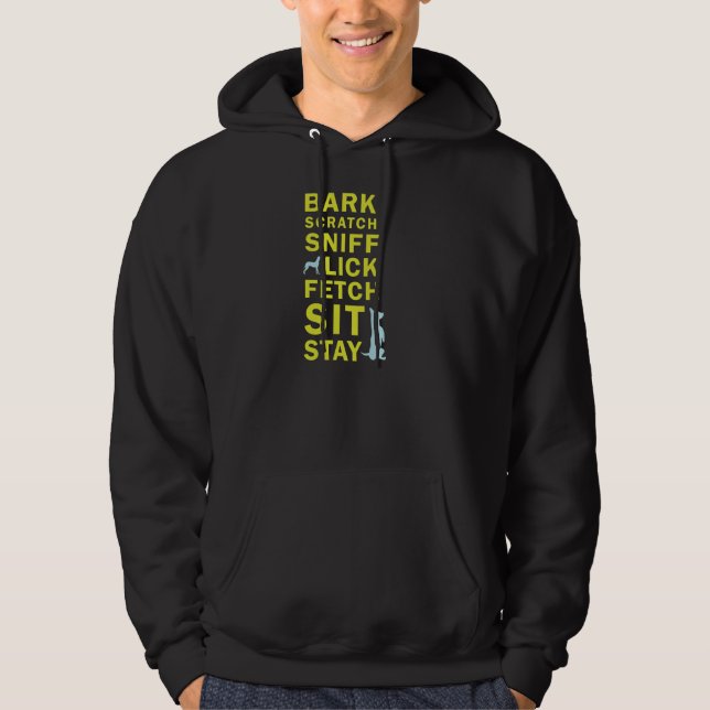 Sudadera con capucha del entrenamiento del perro (Anverso)