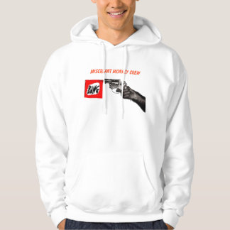 Sudadera con capucha del equipo del mono