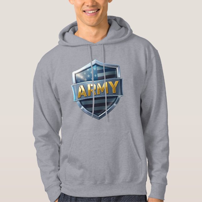 Sudadera con capucha del escudo de la bandera del  (Anverso)