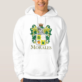 Sudadera con capucha del escudo de Morales