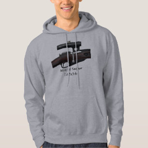Sudadera con capucha del francotirador de la PU de