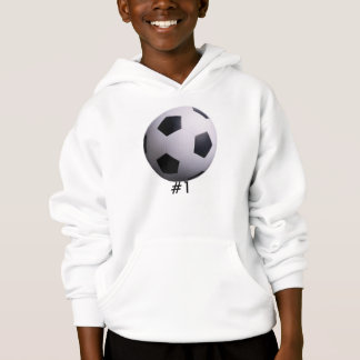 sudadera con capucha del fútbol